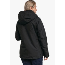 Schöffel 3-in-1 Partinello Winter Jacket (waterproof, windproof + fleece jacket) black ladies